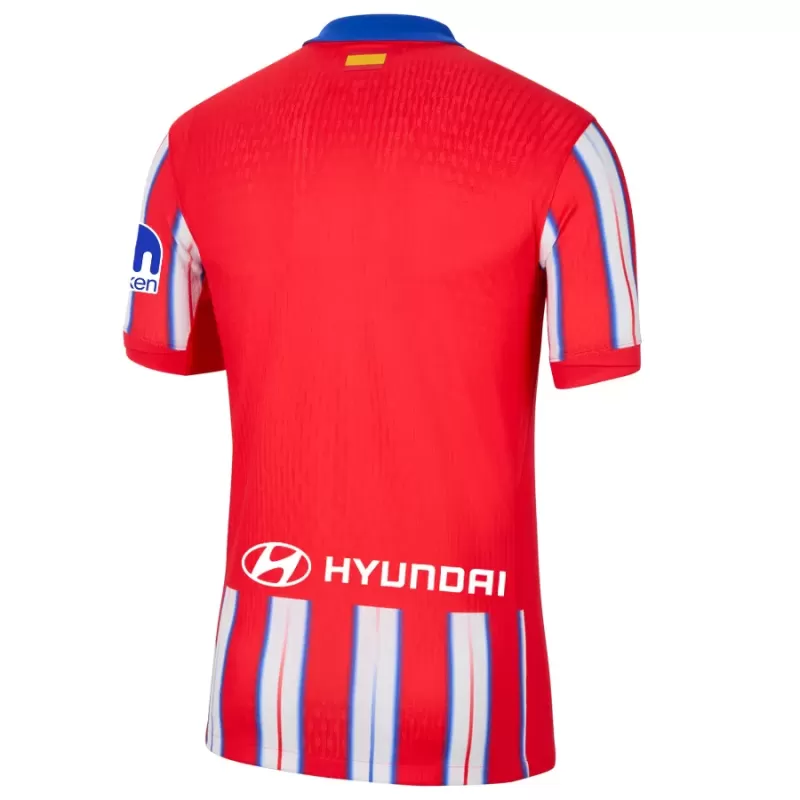 2024 2025 Atletico de Madrid Mens Home Soccer Jersey Double Tribute