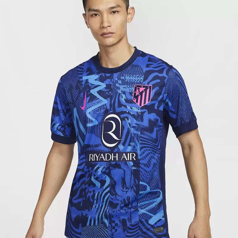 2024 2025 Atletico de Madrid Mens Third Authentic Soccer Jersey Player Version 2024 2025 Atletico de Madrid Mens Third Authentic Soccer Jersey Player Version