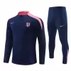 2024 2025 Atletico de Madrid Navy Training Technical Soccer Tracksuit Kit