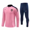 2024 2025 Atletico de Madrid Pink Training Technical Soccer Tracksuit Kit