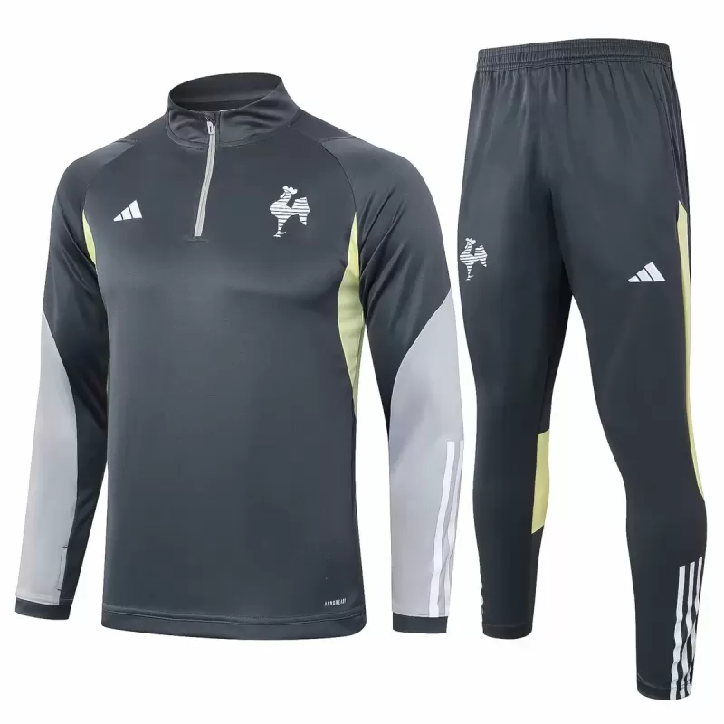 2024 2025 Atletico Mineiro Mens Dark Grey Training Technical Tracksuit 2024 2025 Atletico Mineiro Mens Dark Grey Training Technical Tracksuit