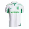 2024 2025 Atletico Nacional Mens Away Soccer Jersey White Green
