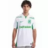 2024 2025 Atletico Nacional Mens Away Soccer Jersey White Green 2024 2025 Atletico Nacional Mens Away Soccer Jersey White Green