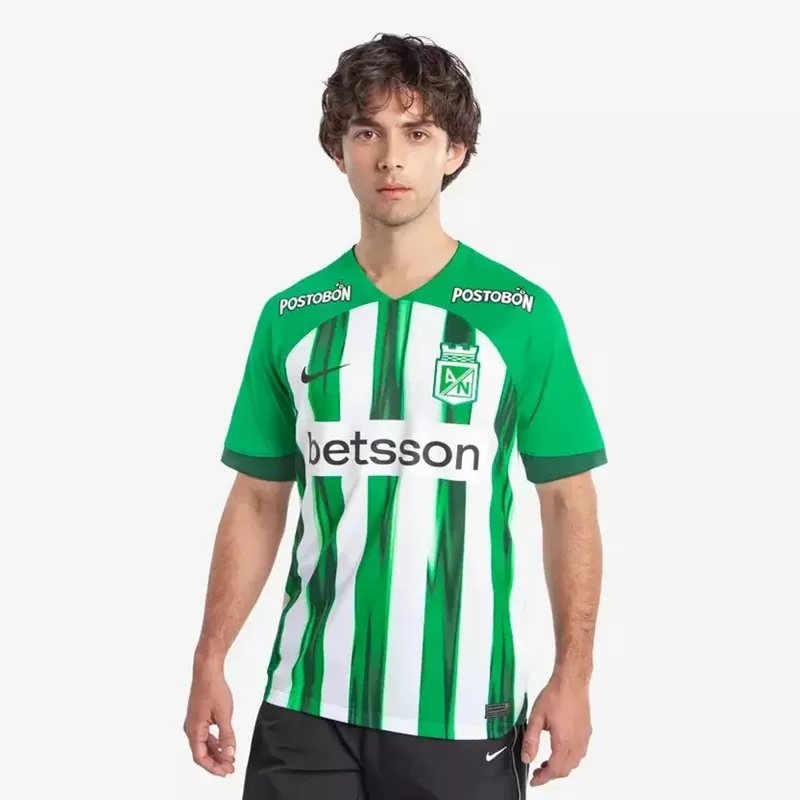 2024 2025 Atletico Nacional Mens Home Soccer Jersey Medellin Art Edition 2024 2025 Atletico Nacional Mens Home Soccer Jersey Medellin Art Edition