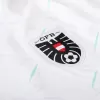 2024 2025 Austria Mens Away Soccer Jersey White Eagle Pattern 2024 2025 Austria Mens Away Soccer Jersey White Eagle Pattern