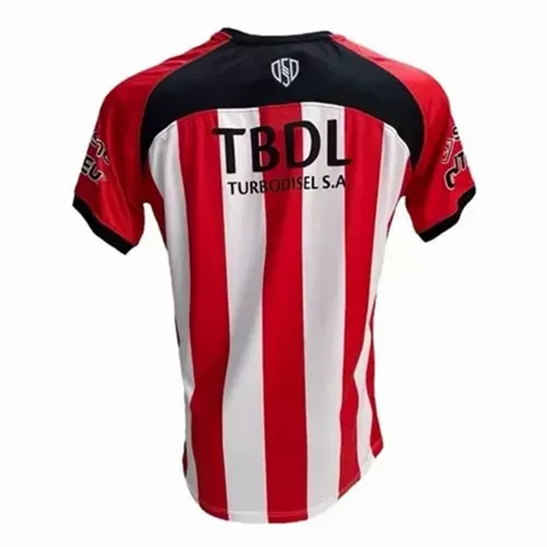 2024 2025 Barracas Central Mens Home Soccer Jersey Red White