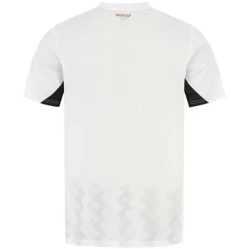 2024 2025 Bayer Leverkusen Mens Away Soccer Jersey White Zigzag