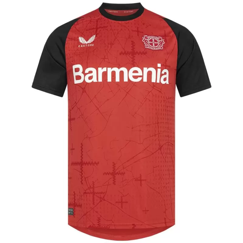 2024 2025 Bayer Leverkusen Mens Home Soccer Jersey Champions Edition 2024 2025 Bayer Leverkusen Mens Home Soccer Jersey Champions Edition