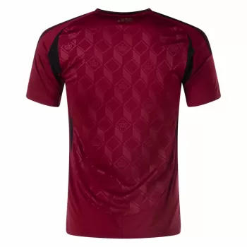 2024 2025 Belgium Mens Home Soccer Jersey Burgundy Gold 2024 2025 Belgium Mens Home Soccer Jersey Burgundy Gold