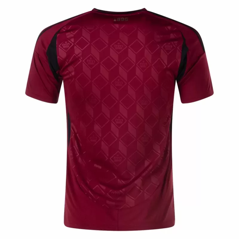 2024 2025 Belgium Mens Home Soccer Jersey Burgundy Gold 2024 2025 Belgium Mens Home Soccer Jersey Burgundy Gold