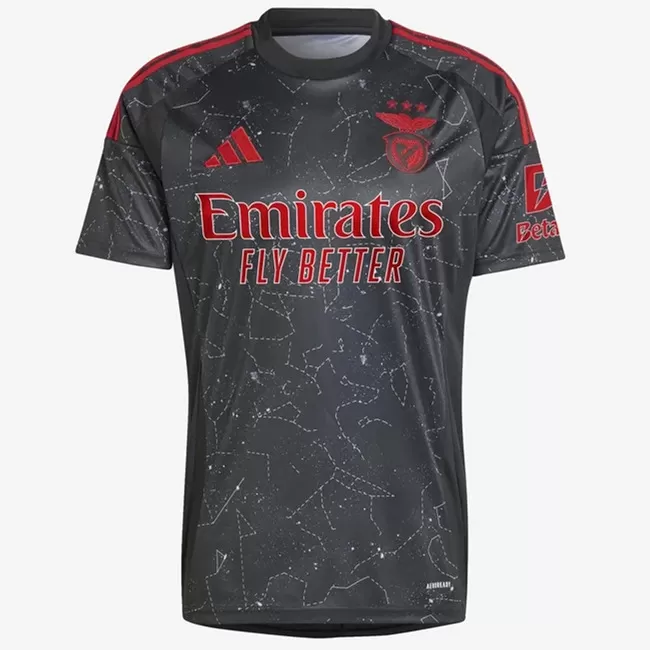 2024 2025 Benfica Mens Away Soccer Jersey Lisbon Night Sky 2024 2025 Benfica Mens Away Soccer Jersey Lisbon Night Sky
