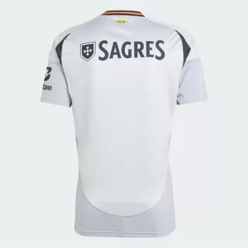 2024 2025 Benfica Mens Third Soccer Jersey Light Grey Digital 2024 2025 Benfica Mens Third Soccer Jersey Light Grey Digital