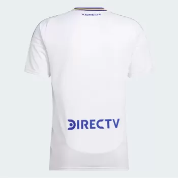 2024 2025 Boca Juniors Mens Away Soccer Jersey White Blue Yellow