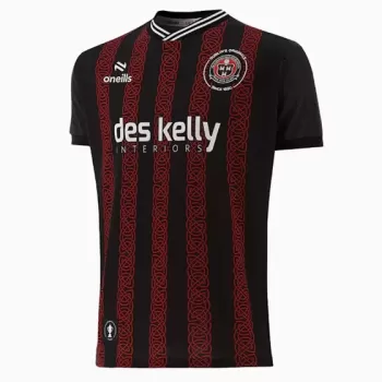 2024 2025 Bohemian FC Mens Home Soccer Jersey 100th Anniversary