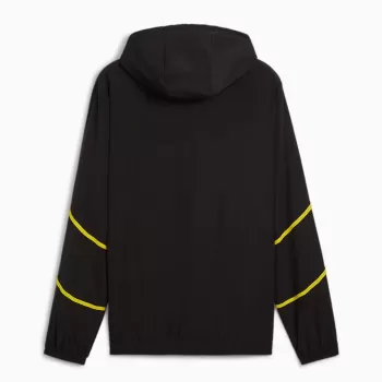 2024 2025 Borussia Dortmund Mens Pre-Match Soccer Jacket Black