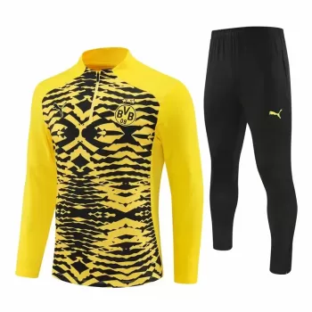 2024 2025 Borussia Dortmund Mens Pre-Match Training Soccer Tracksuit Kit