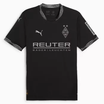 2024 2025 Borussia Monchengladbach Mens Third Soccer Jersey 50 Years UEFA