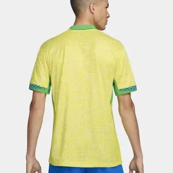 2024 2025 Brazil Mens Home Authentic Soccer Jersey Player Version
