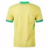 2024 2025 Brazil Mens Home Soccer Jersey Classic Yellow