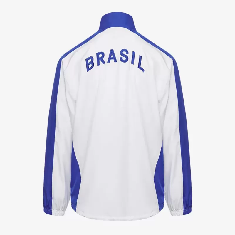 2024 2025 Brazil Mens Reissue Track Jacket 1998 World Cup Retro Style 2024 2025 Brazil Mens Reissue Track Jacket 1998 World Cup Retro Style