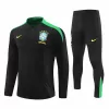 2024 2025 Brazil National Team Mens Black Training Technical Tracksuit Kit