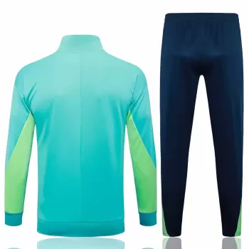 2024 2025 Brazil National Team Mens Green Training Presentation Tracksuit Kit