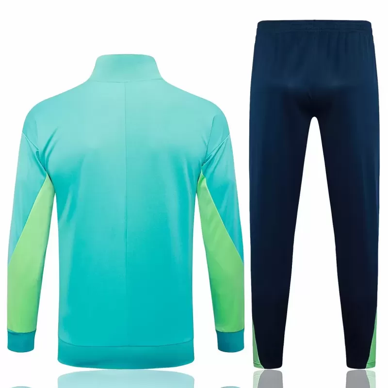 2024 2025 Brazil National Team Mens Green Training Presentation Tracksuit Kit 2024 2025 Brazil National Team Mens Green Training Presentation Tracksuit Kit