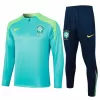 2024 2025 Brazil National Team Mens Green Training Technical Tracksuit Kit