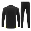 2024 2025 BVB Borussia Dortmund Mens Black Training Technical Soccer Tracksuit Kit 2024 2025 BVB Borussia Dortmund Mens Black Training Technical Soccer Tracksuit Kit