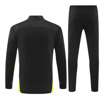 2024 2025 BVB Borussia Dortmund Mens Black Training Technical Soccer Tracksuit Kit 2024 2025 BVB Borussia Dortmund Mens Black Training Technical Soccer Tracksuit Kit