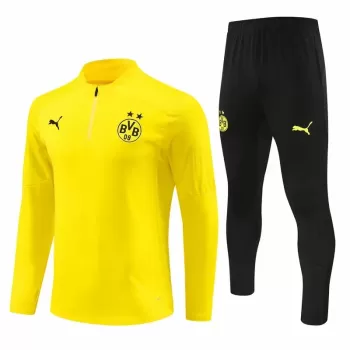 2024 2025 BVB Borussia Dortmund Mens Yellow Training Technical Tracksuit Kit