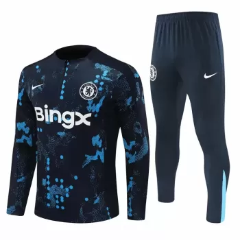 2024 2025 Chelsea Mens Navy Training Technical Soccer Tracksuit Kit