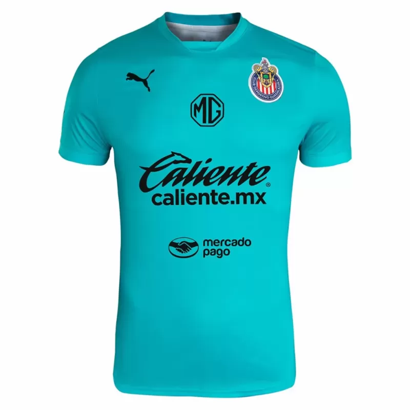 2024 2025 Chivas Mens Goalkeeper Soccer Jersey Green Graffiti