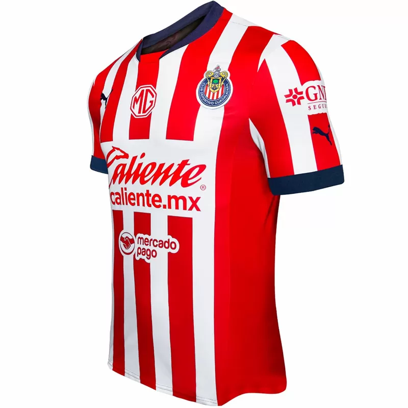 2024 2025 Chivas Mens Home Soccer Jersey Red White