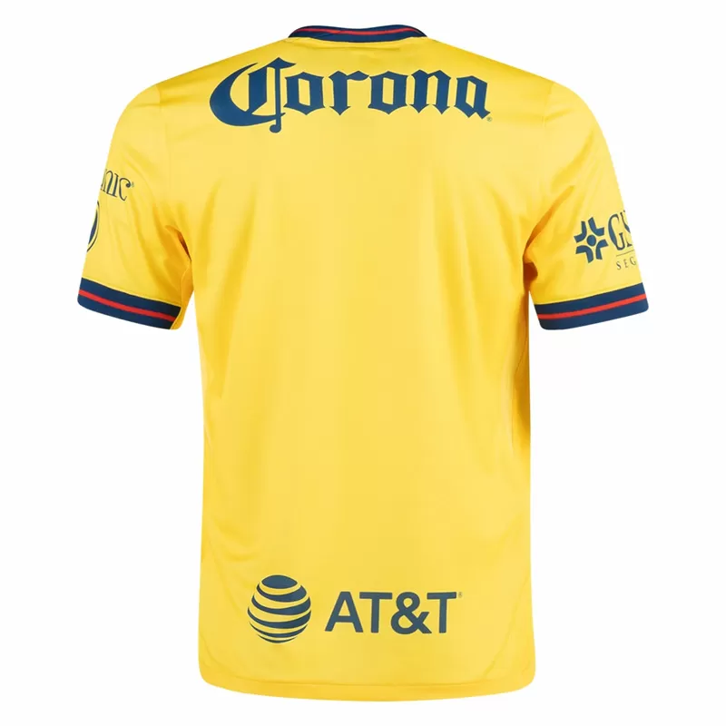 2024 2025 Club America Mens Home Soccer Jersey Bright Yellow 2024 2025 Club America Mens Home Soccer Jersey Bright Yellow