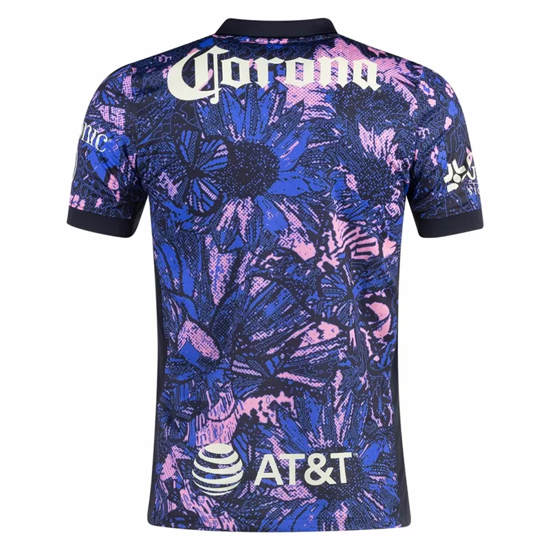 2024 2025 Club America Mens Third Soccer Jersey Map Design