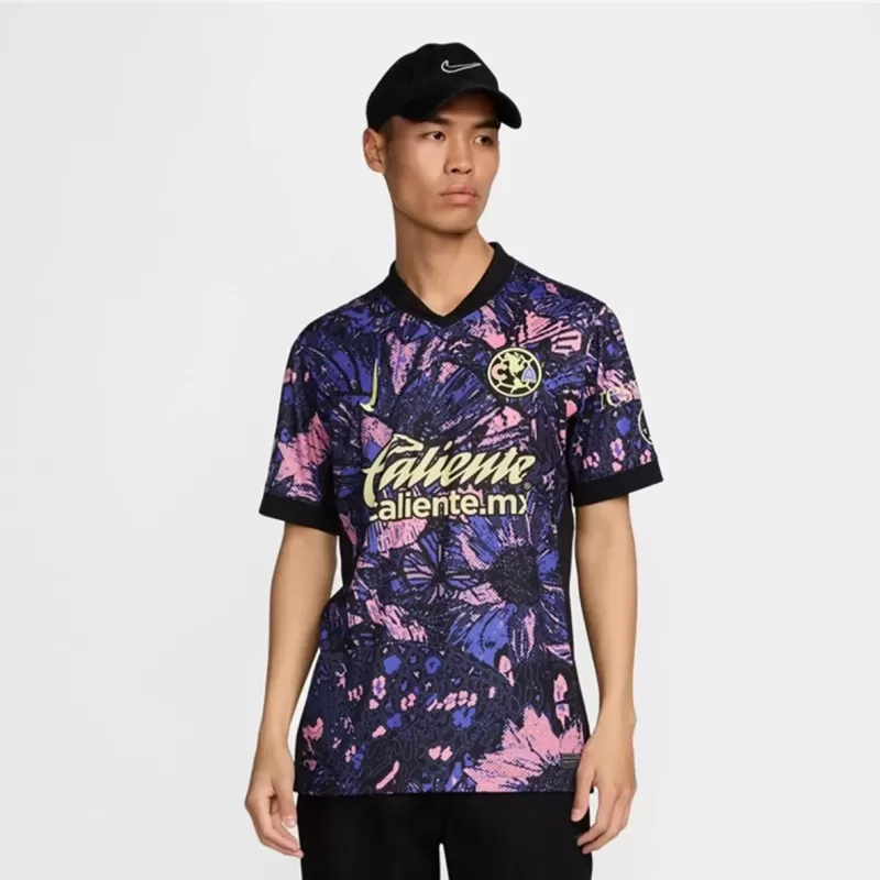 2024 2025 Club America Mens Third Soccer Jersey Map Design