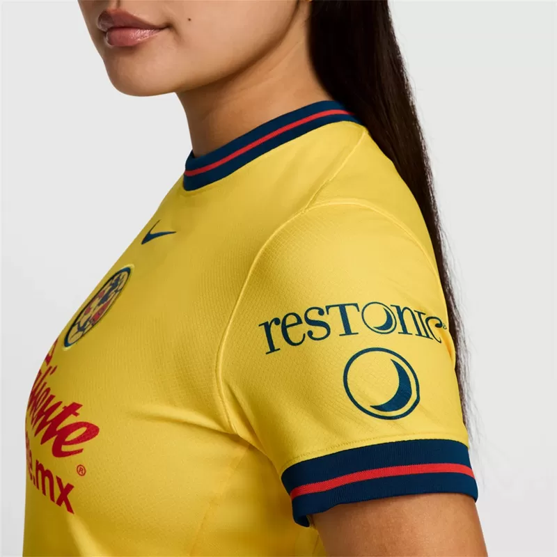 2024 2025 Club America Womens Home Soccer Jersey Bright Yellow 2024 2025 Club America Womens Home Soccer Jersey Bright Yellow