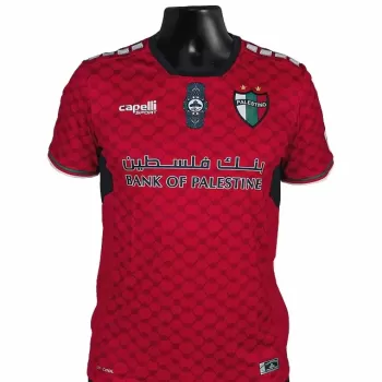 2024 2025 Club Deportivo Palestino Mens Goalkeeper Soccer Jersey Red Kuffiyeh