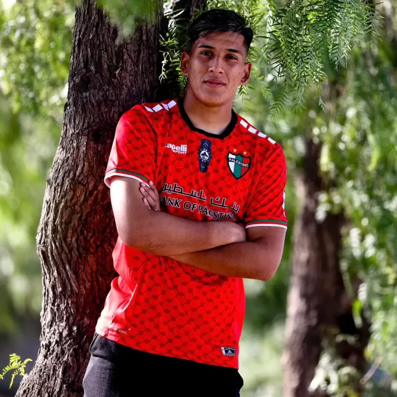 2024 2025 Club Deportivo Palestino Mens Goalkeeper Soccer Jersey Red Kuffiyeh 2024 2025 Club Deportivo Palestino Mens Goalkeeper Soccer Jersey Red Kuffiyeh