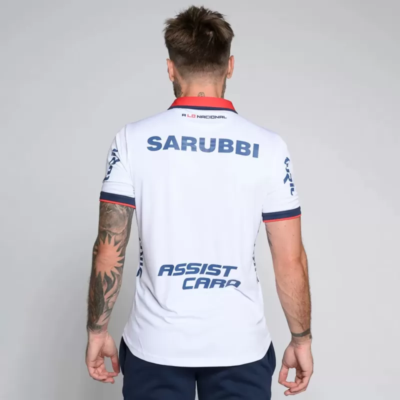 2024 2025 Club Nacional de Football Mens Home Soccer Jersey White 2024 2025 Club Nacional de Football Mens Home Soccer Jersey White