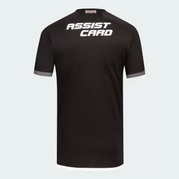 2024 2025 Colo Colo Mens Away Soccer Jersey Black Pattern
