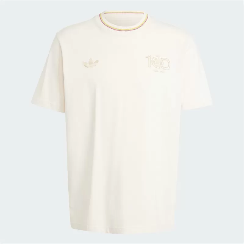 2024 2025 Colombia Mens 100th Anniversary Soccer Shirt Chalk White Cotton 2024 2025 Colombia Mens 100th Anniversary Soccer Shirt Chalk White Cotton