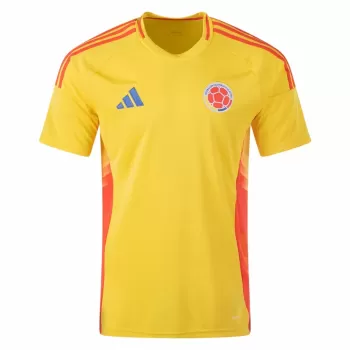2024 2025 Colombia Mens Home Soccer Jersey Phoenix Yellow