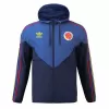 2024 2025 Colombia Mens Windbreaker Jacket Blue Training Outerwear