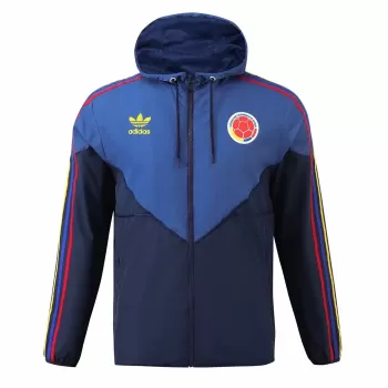 2024 2025 Colombia Mens Windbreaker Jacket Blue Training Outerwear