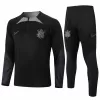 2024 2025 Corinthians Mens Black Training Technical Tracksuit