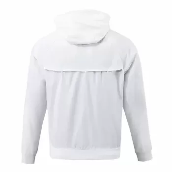 2024 2025 Corinthians Mens White Hooded Windrunner Soccer Jacket