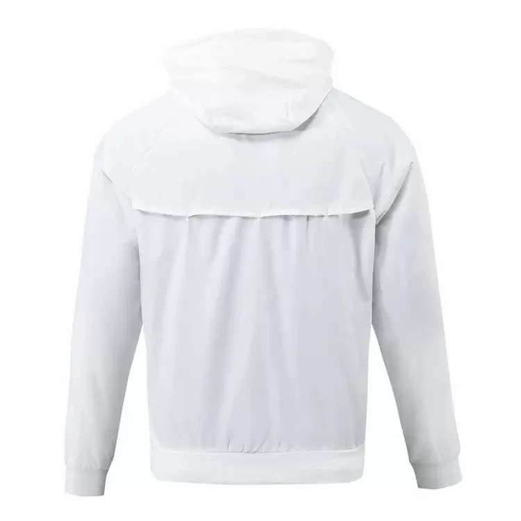 2024 2025 Corinthians Mens White Hooded Windrunner Soccer Jacket 2024 2025 Corinthians Mens White Hooded Windrunner Soccer Jacket