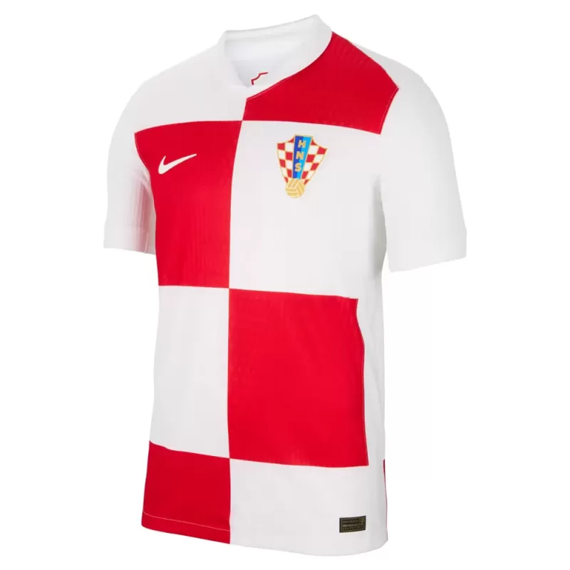 2024 2025 Croatia Mens Home Soccer Jersey Red White Checks 2024 2025 Croatia Mens Home Soccer Jersey Red White Checks